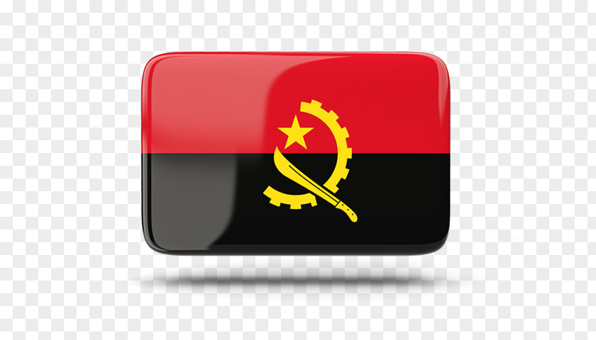 Flag Of Angola Stock Photography Patch PNG