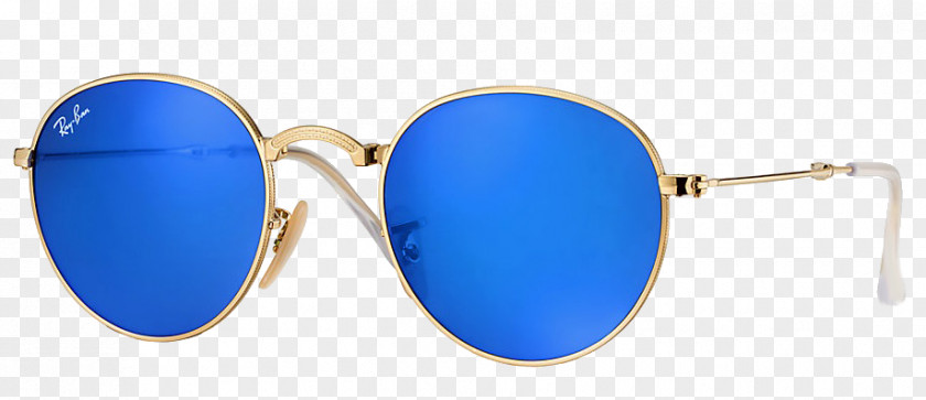 Sunglasses Ray-Ban Round Metal Folding PNG