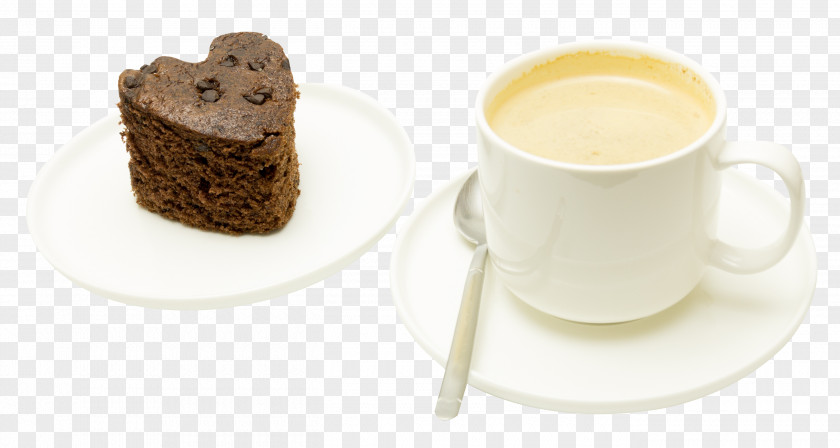 Cake Tea Cup Espresso Coffee Breakfast PNG