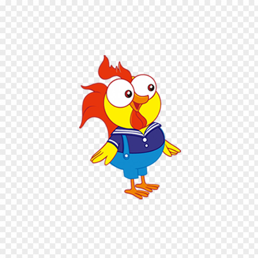 Cartoon Chick Chicken Illustration PNG