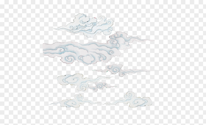 Cloud Textile Angle Pattern PNG