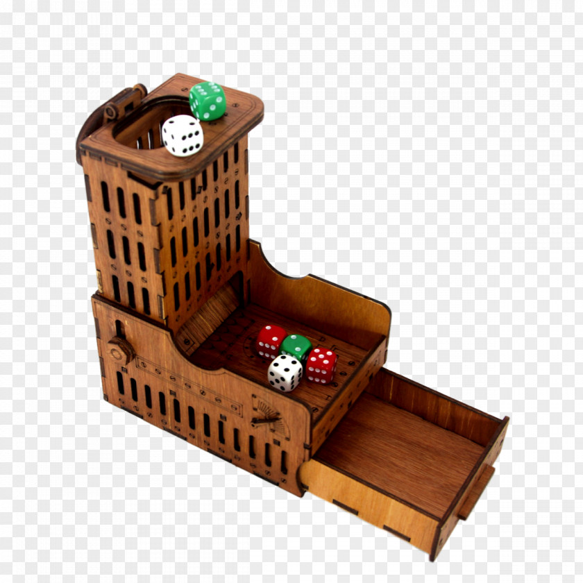 Dice Tower Game Basically Wooden Itsourtree.com PNG