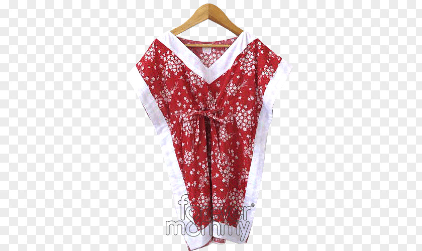 Dress Sleeve Clothing Maroon Blouse PNG