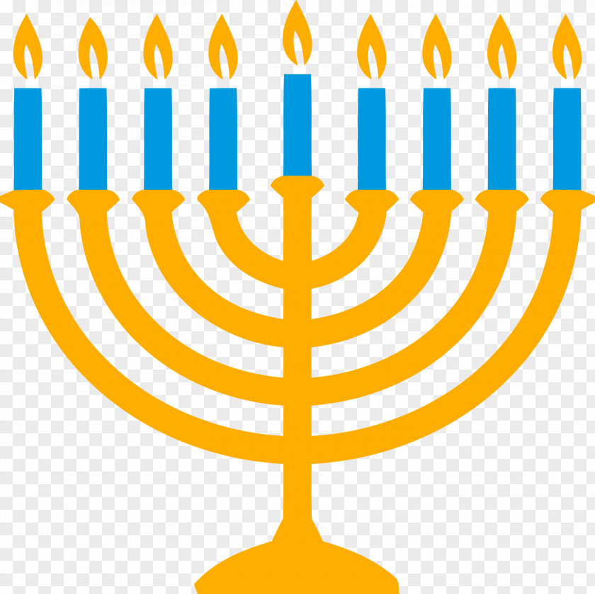 Hanukkah Candle Happy PNG