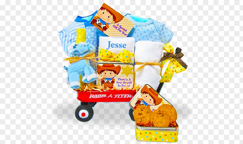 New Arrival Flyer Food Gift Baskets Infant Cowboy Diaper PNG