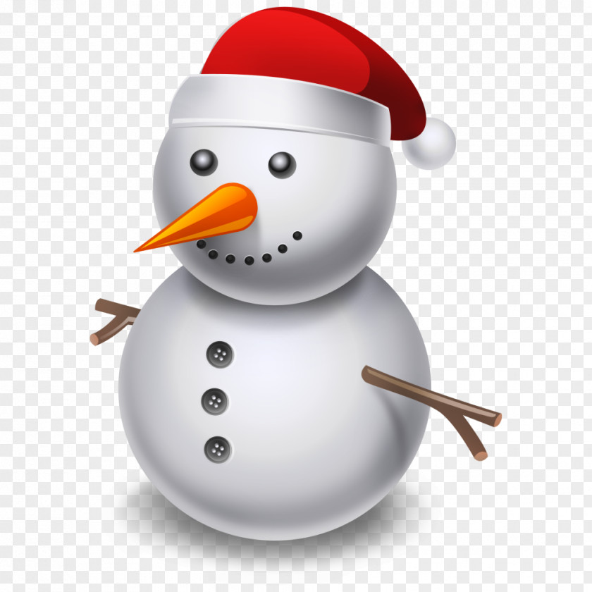 Snowman Vector Clip Art PNG