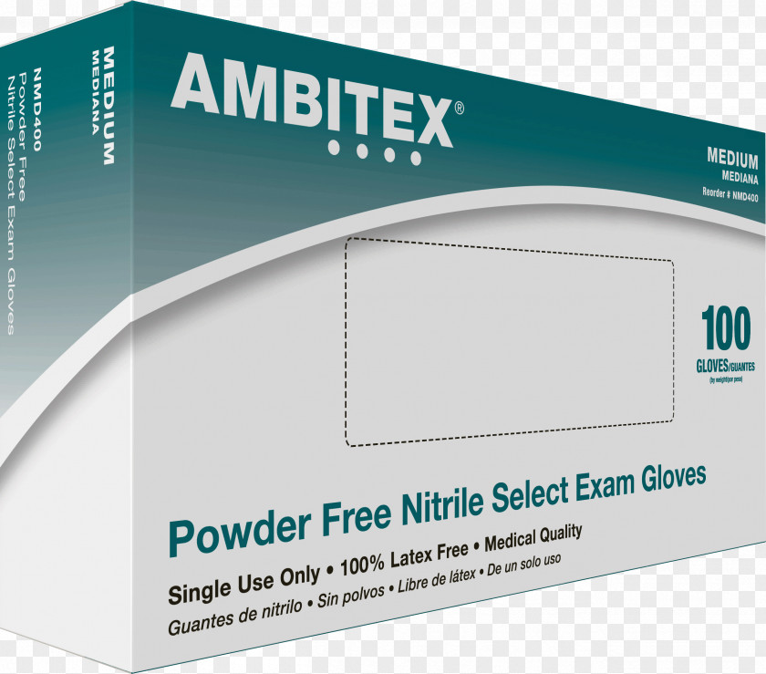Box Medical Glove Nitrile Rubber Latex PNG