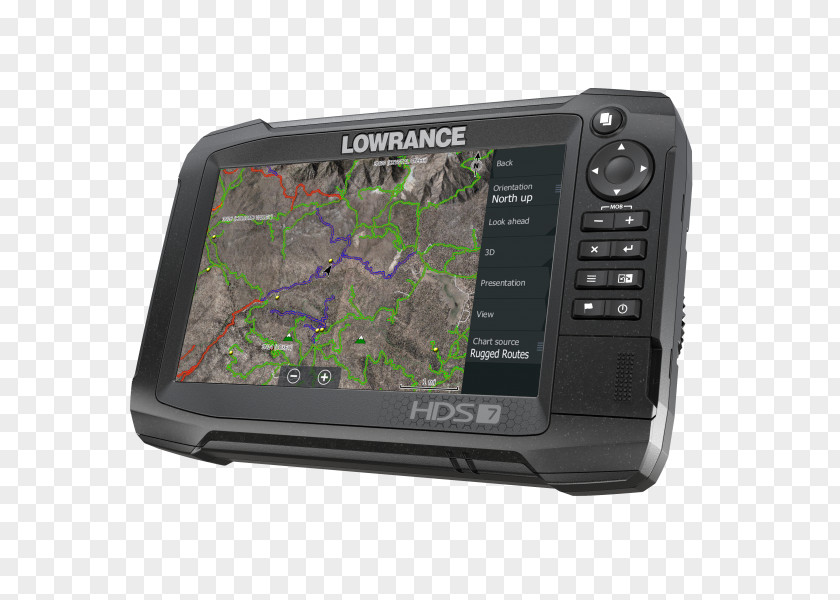 Car GPS Navigation Systems Lowrance Electronics Global Positioning System Chartplotter PNG