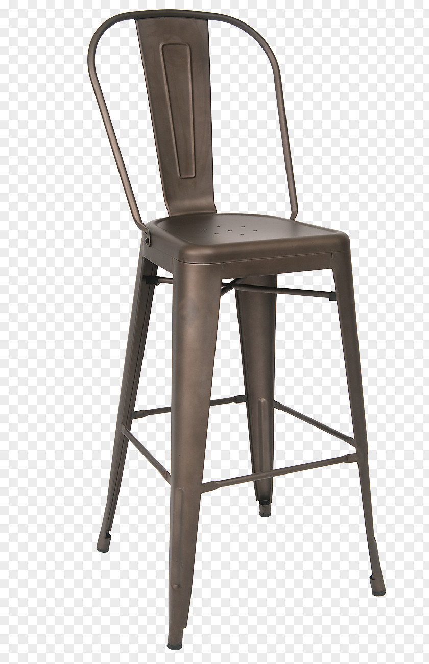 Chair Tolix Bar Stool Metal PNG