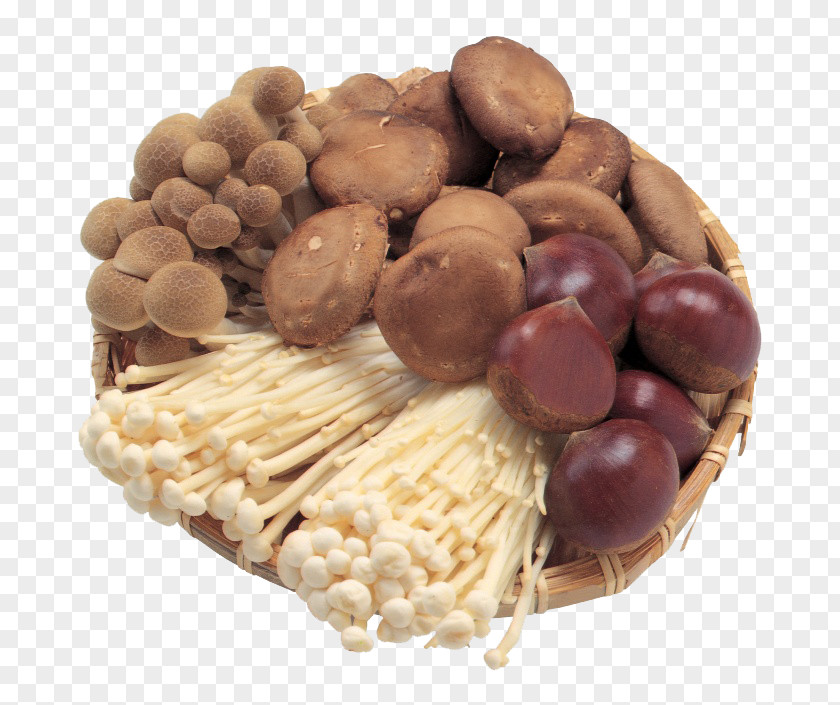 Chestnut Mushroom Food Fungus Enokitake Nutrition PNG