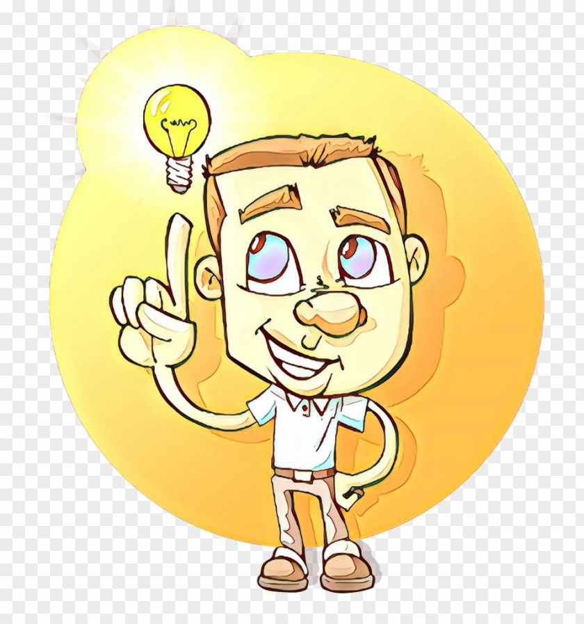 Gesture Smile Cartoon Facial Expression Yellow Head Cheek PNG