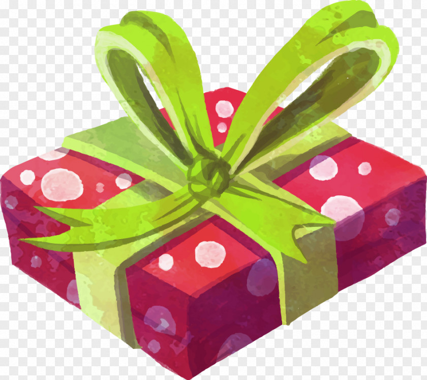 Hand-painted Gift Boxes PNG