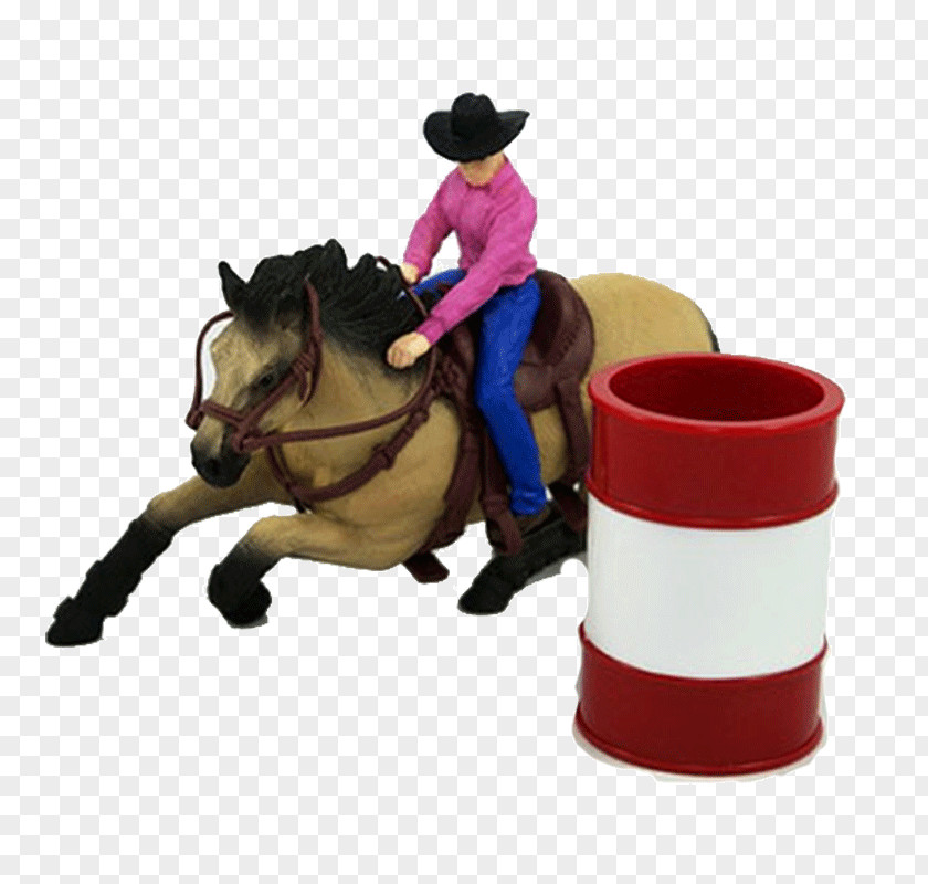 Hand-painted Horse Toy Barrel Racing Calf Cattle PNG