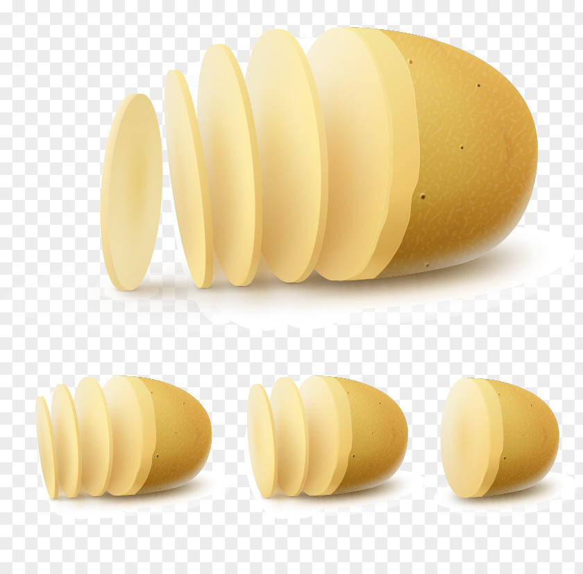 Hand-painted Potatoes Potato Chip Euclidean Vector Food PNG