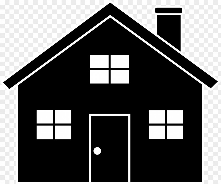 Property Outline Cliparts House Silhouette Clip Art PNG