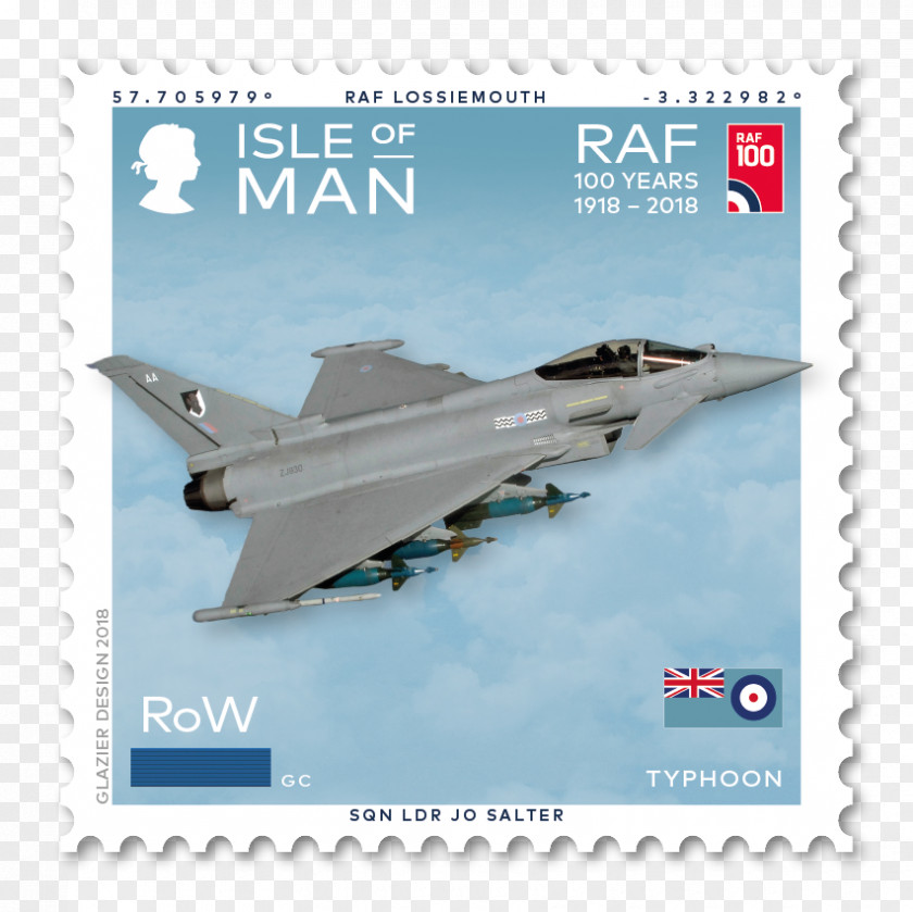 Stamp Mockup Isle Of Man Post Office Royal Air Force Postage Stamps BAE Systems Hawk PNG
