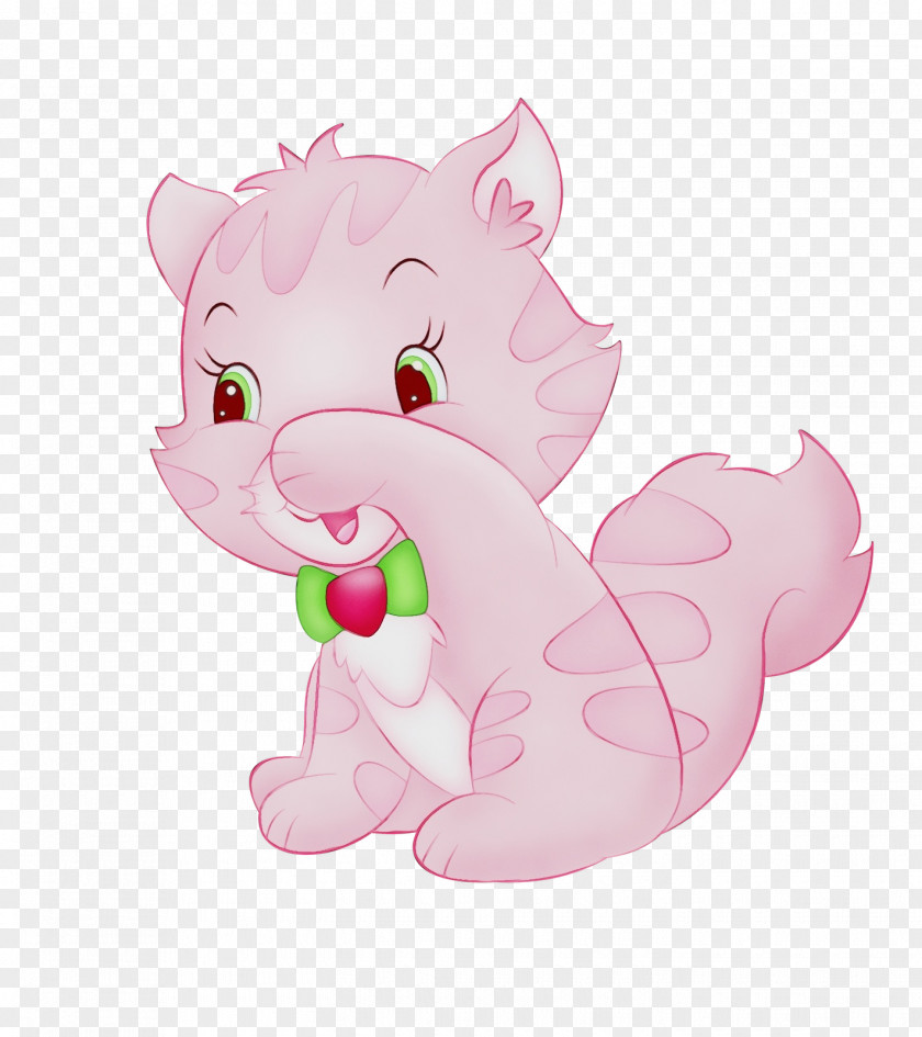 Tail Animal Figure Cartoon Pink Clip Art PNG