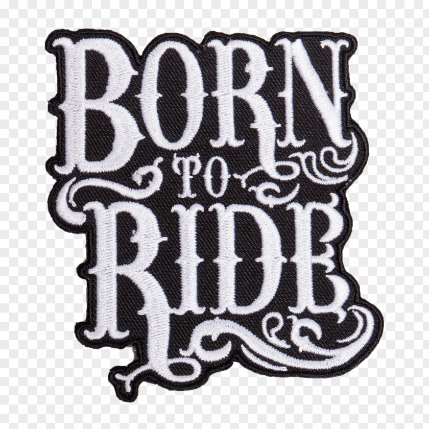 Born To Ride Vector Logo Font Brand PNG