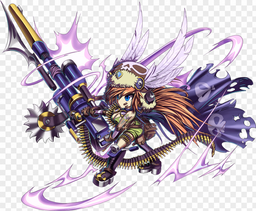 Brave Frontier Weapon Gun Character PNG