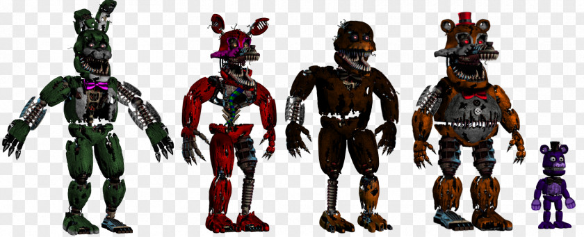 Nightmare Animatronics Five Nights At Freddy's Robot PNG