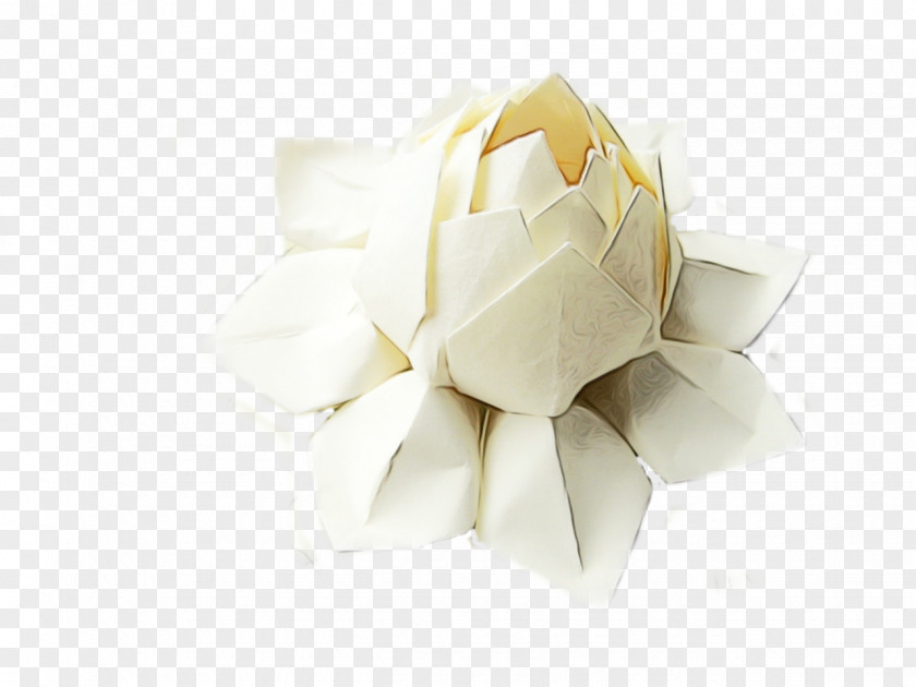 Origami Gardenia Rose PNG