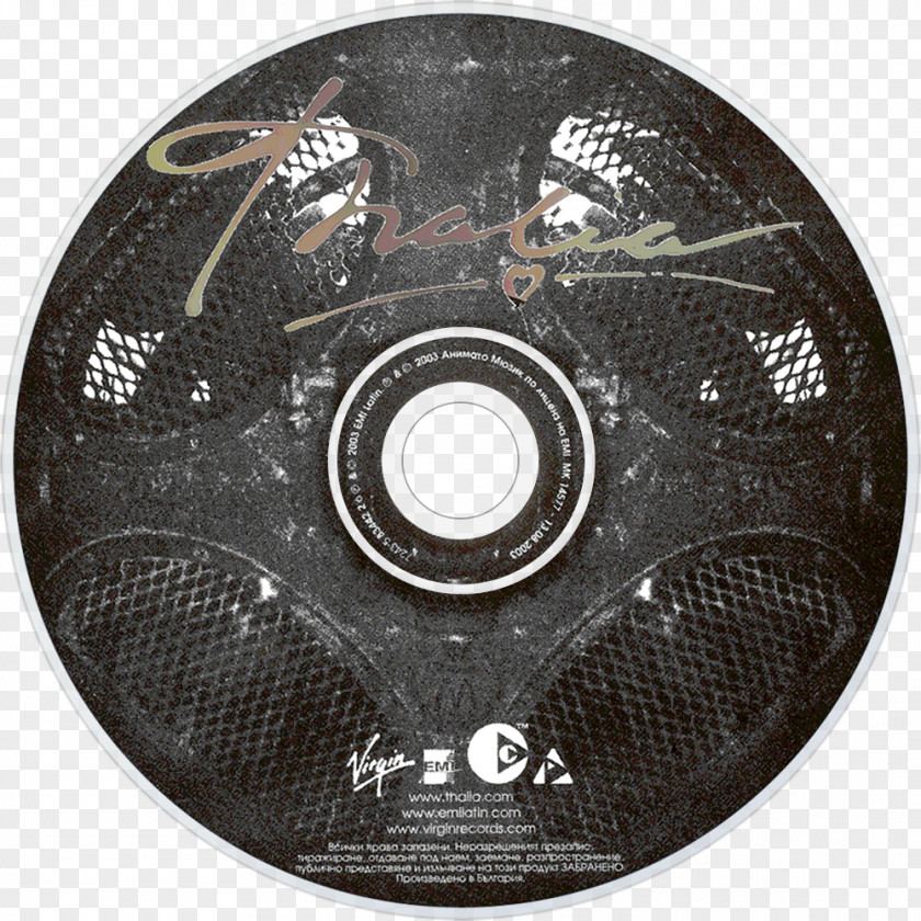Thalia Compact Disc Wheel PNG
