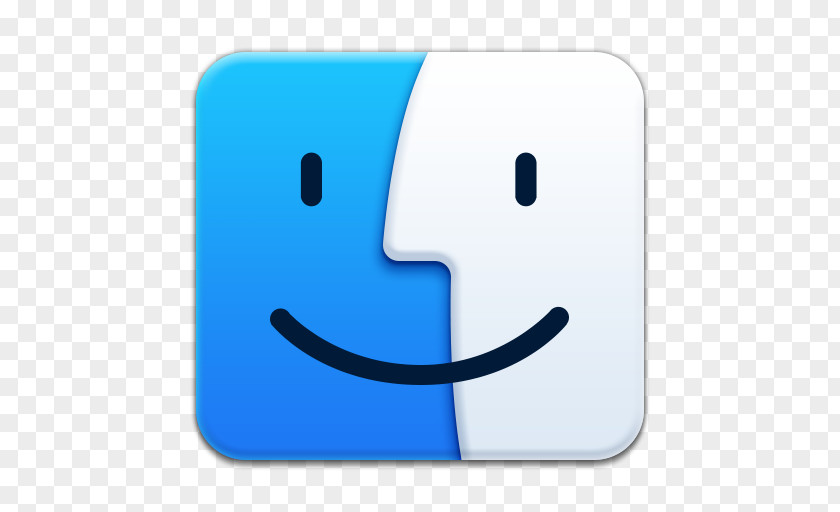 Apple Finder Emoticon Angle Smiley PNG