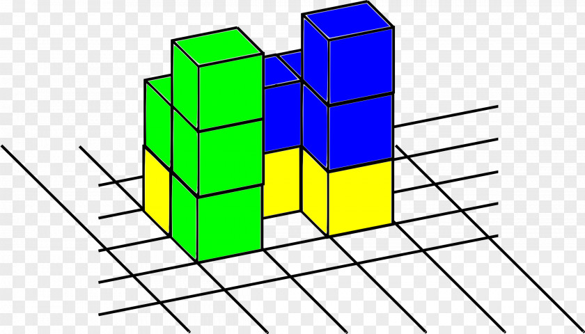 Cube Rectangle Pattern PNG