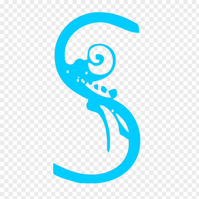 Fancy Curly Letter S. PNG