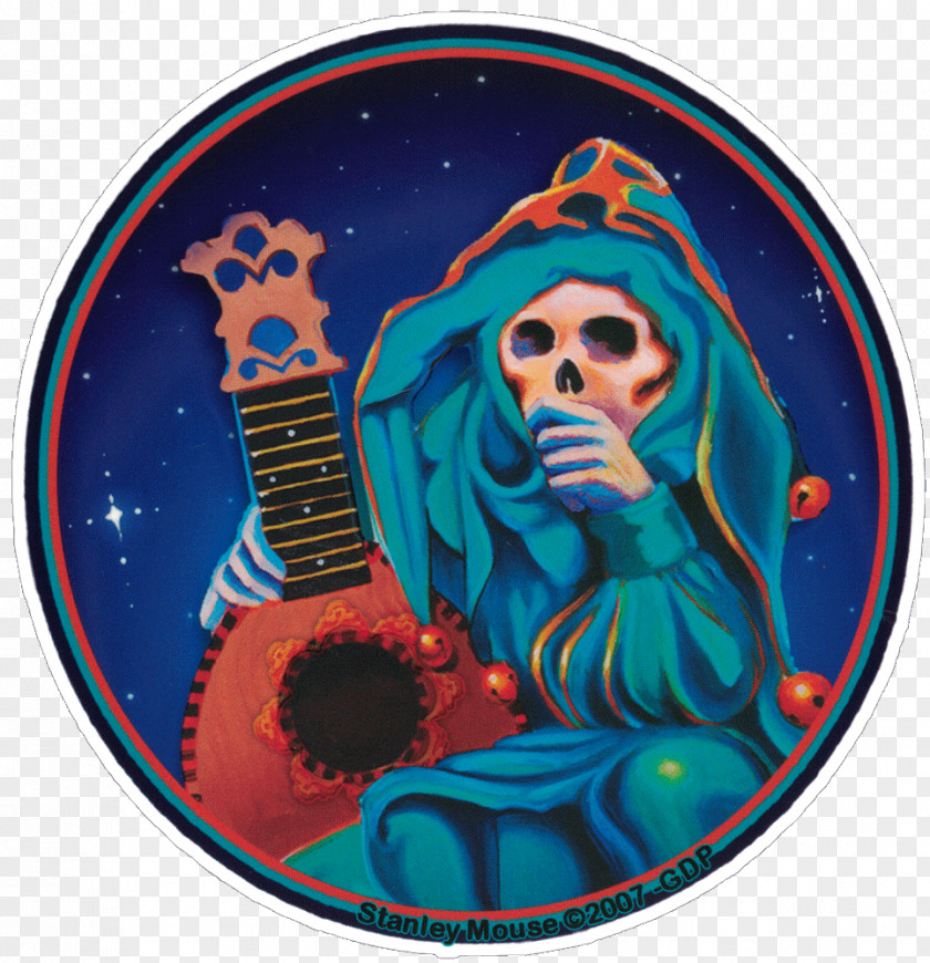 Grateful Dead Image Brent Mydland Sticker Decal PNG