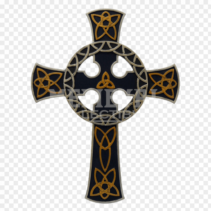 Medieval Triquetra Celtic Cross Christian Celts PNG