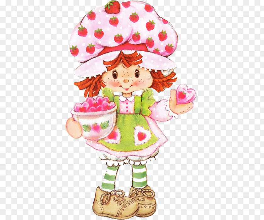 Strawberry Shortcake Paper Doll PNG