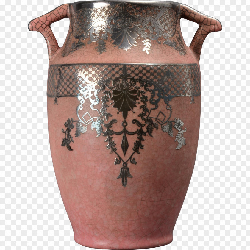 Vase Ceramic Weller Pottery Urn PNG