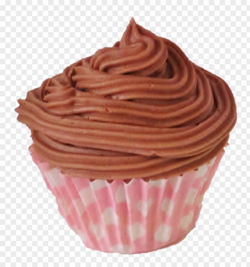 Chocolate Cupcake Ganache Truffle Praline Muffin PNG