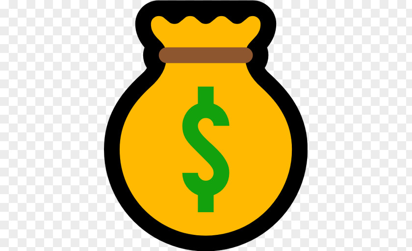 Emoji Money Bag Dollar Sign PNG
