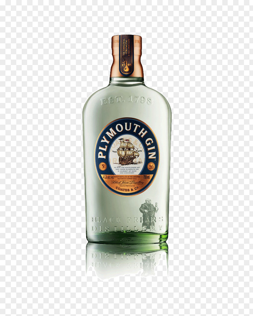 Gin Plymouth Sloe Distilled Beverage PNG