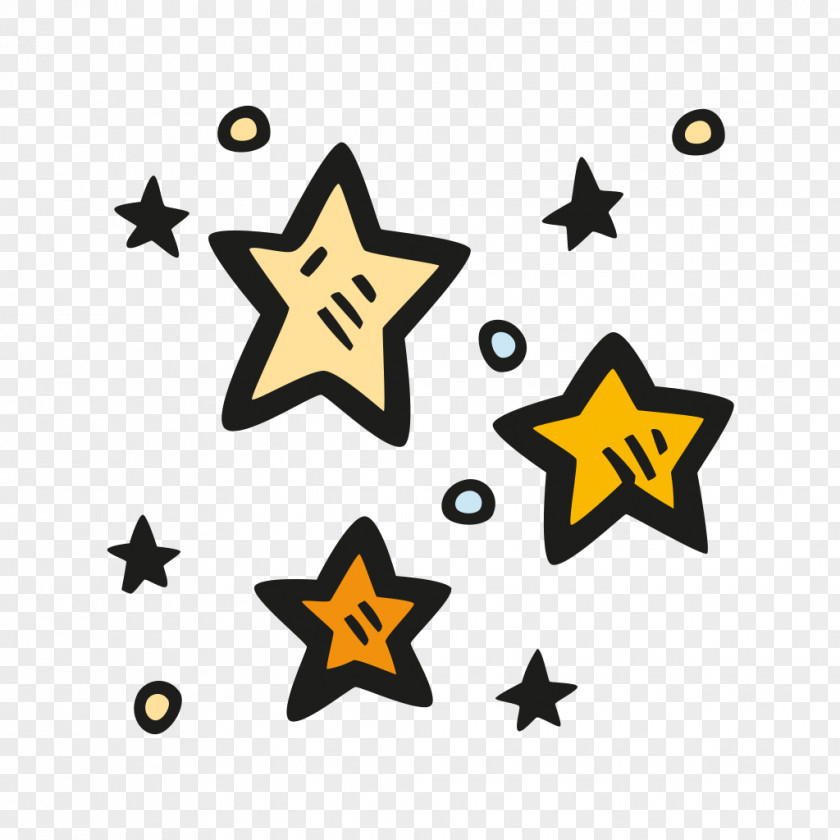 Hand Drawn Stars Southstar Technology Solutions Pvt Ltd Web Hosting Service Symbol Clip Art PNG
