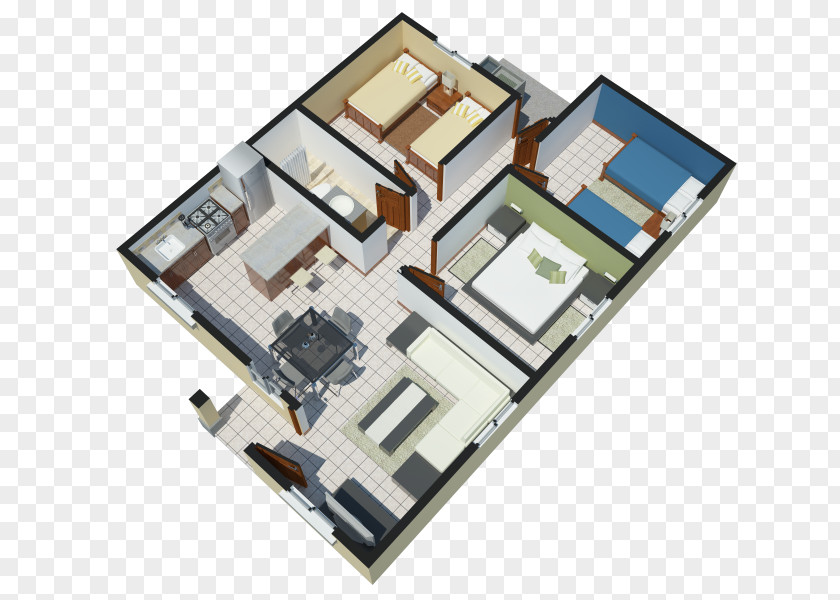 House Floor Plan INVUR Residential Building PNG