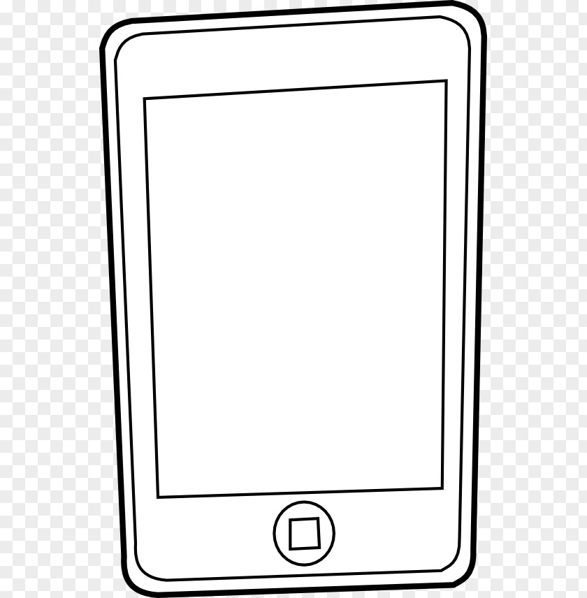 IPad Outline Cliparts Mini 2 3 Clip Art PNG