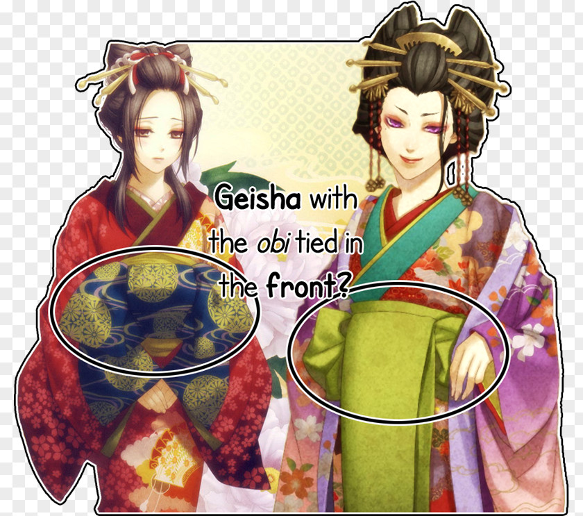 Lunisolar Geisha Chizuru Yukimura Hakuōki Kyoto Oiran PNG