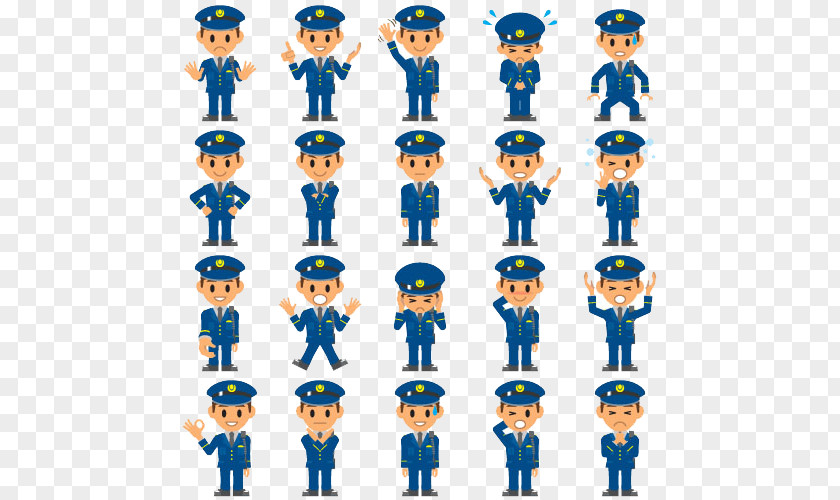 Police Character Officer No Royalty-free Illustration PNG