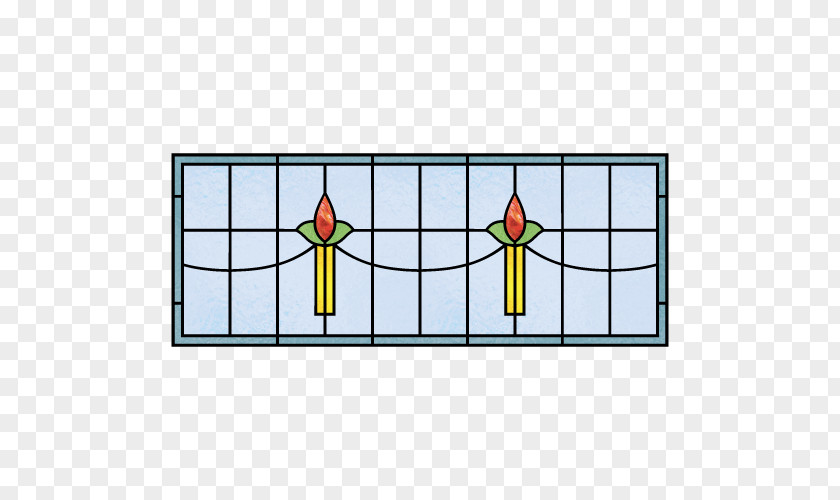 Stained Glass Figure Symmetry Line Material Pattern PNG