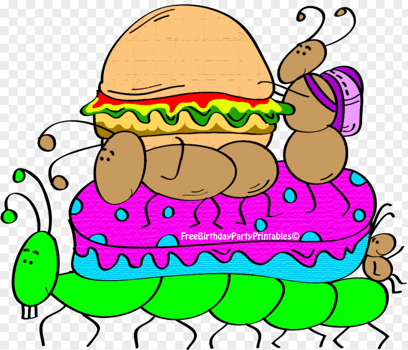 Picnic Ant Food Birthday Clip Art PNG