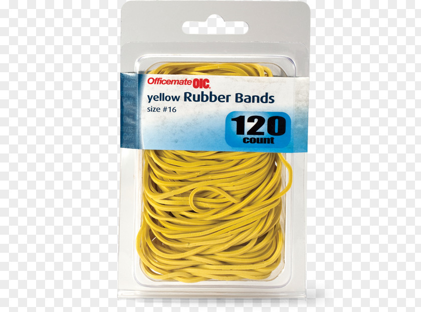 Rubber Bands Coated Paper Yellow Material 0 PNG