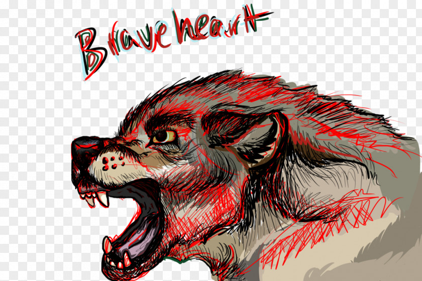 Werewolf Snout Cartoon Blood PNG