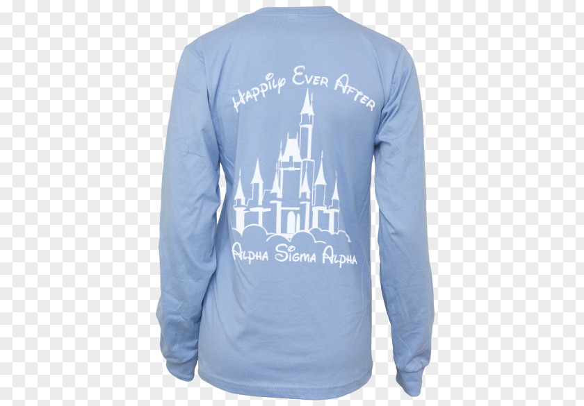 Happily Ever After Long-sleeved T-shirt Alpha Sigma PNG