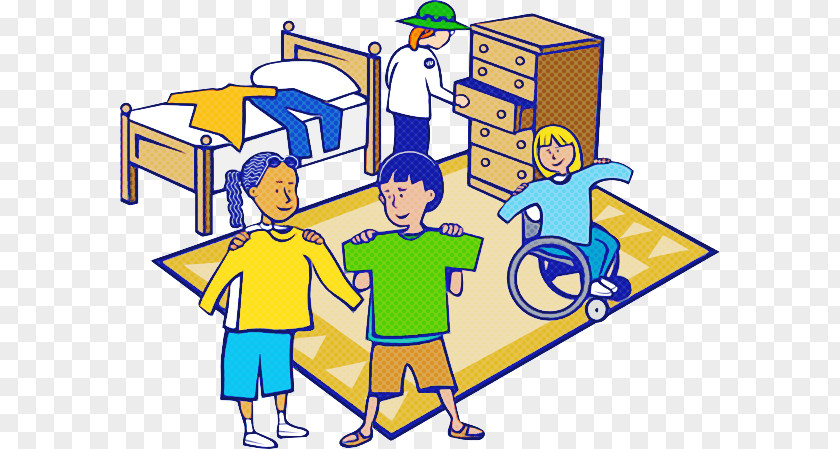 Vector Drawing Cartoon Gratis Camping PNG