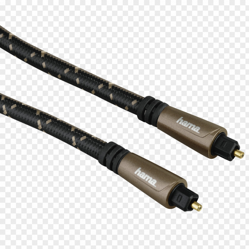 Connectique Audio Vidéo Electrical Cable Optical Fiber OpticsOptical Fibre Optique Toslink 3m Hama 99122252 PNG