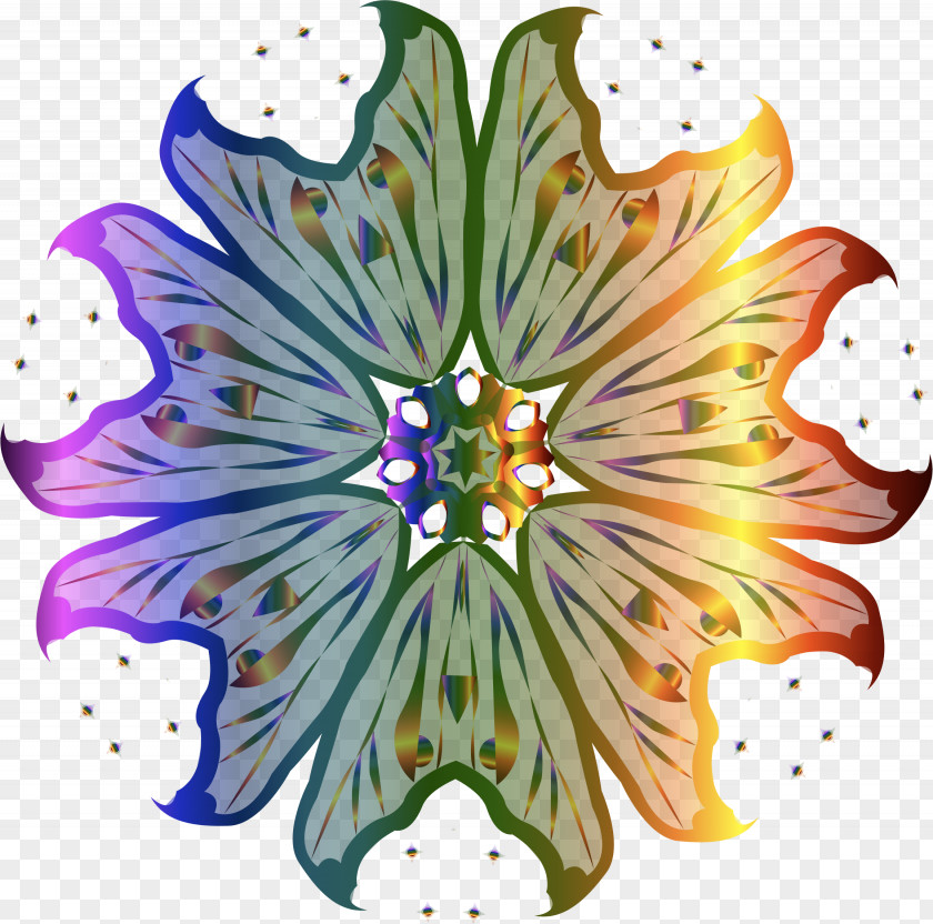 Euclidean Flower Floral Design Art PNG