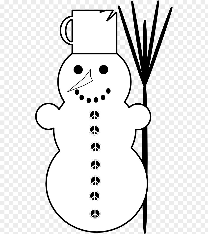 Snowman Clip White Snowflake Art PNG